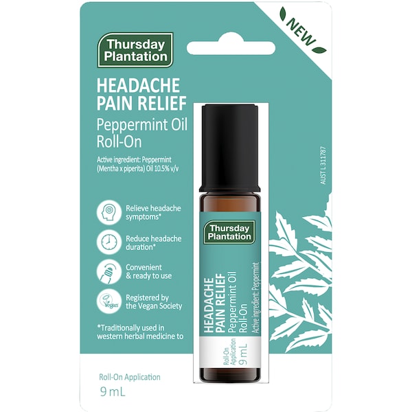 Thursday Plantation Headache Pain Relief Roll 9mL