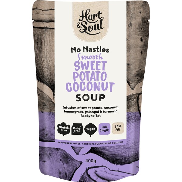 Hart & Soul Sweet Potato & Ginger Soup 400g