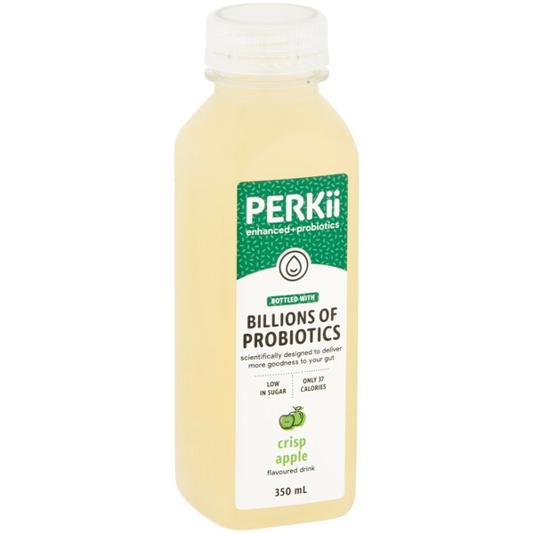 Perkii Crisp Apple Probiotic Drink 350ml