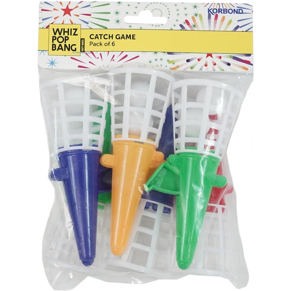 Whiz Pop Bang Novelty Catch Game 6 pack
