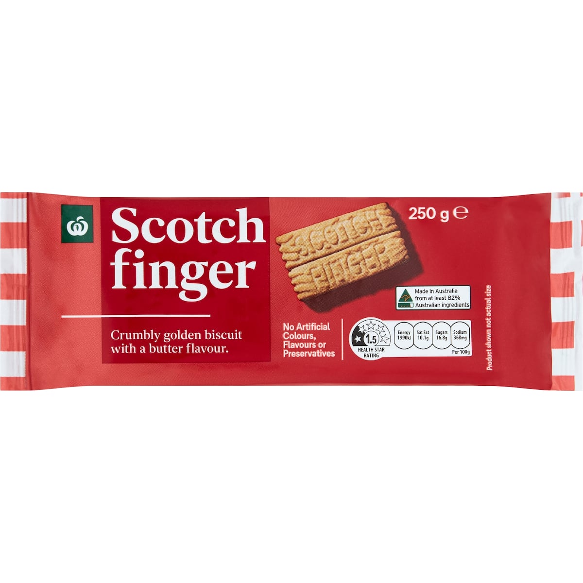 Woolworths Scotch Fingers 250g bunch