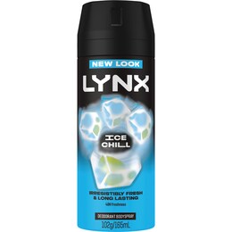 Lynx Deodorant Body Spray Ice Cool 165mL – Woolworths