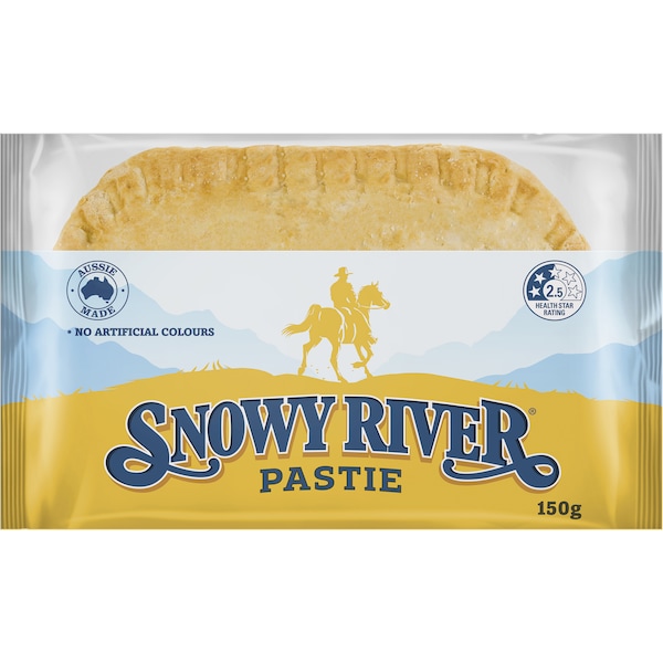 Snowy River Pasties Single Frozen Meal 150g