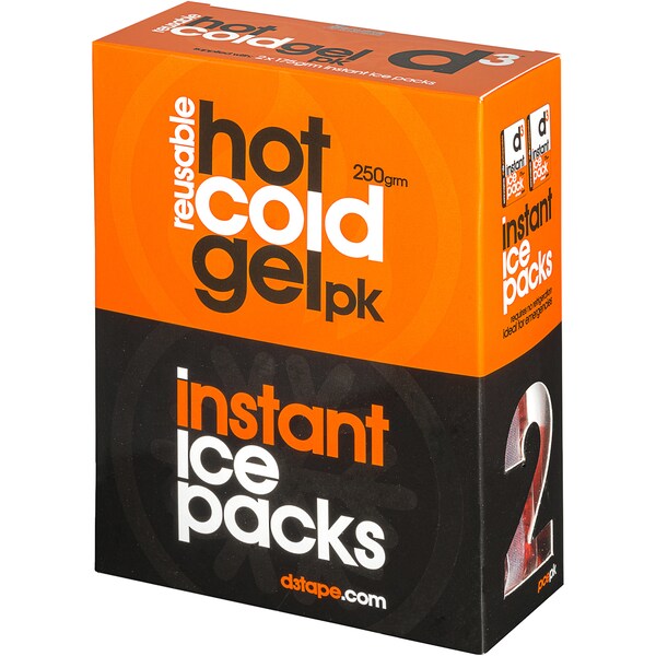 D3 Reusable Hot/Cold Gel Pack Instant Ice Packs 2 Pack