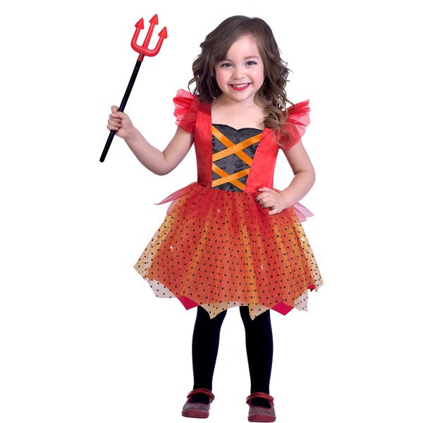Halloween Costume Kids Devil Size 3-5 Each