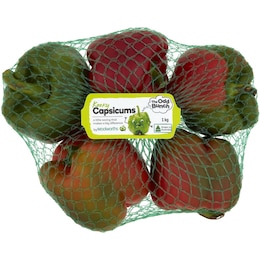 The Odd Bunch The Odd Bunch Capsicum Prepacked 1kg