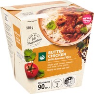 Woolworths Butter Chicken With Basmati Rice