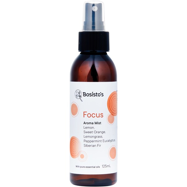 Bosisto's Aroma Mist Focus 125mL