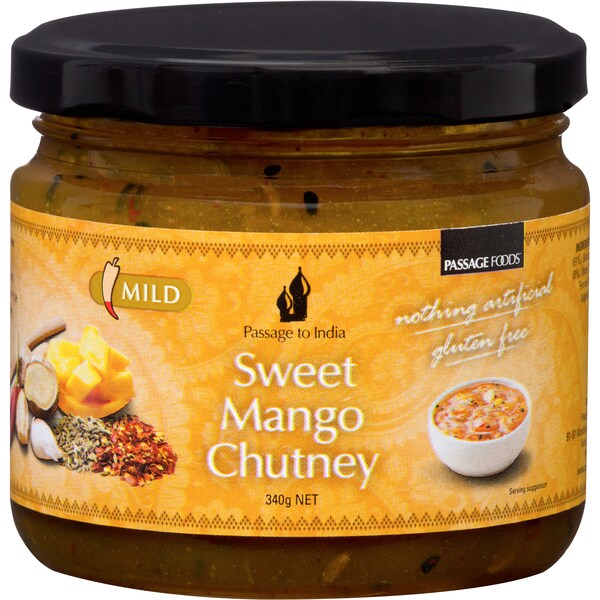 Passage To India Chutney Mango 340G
