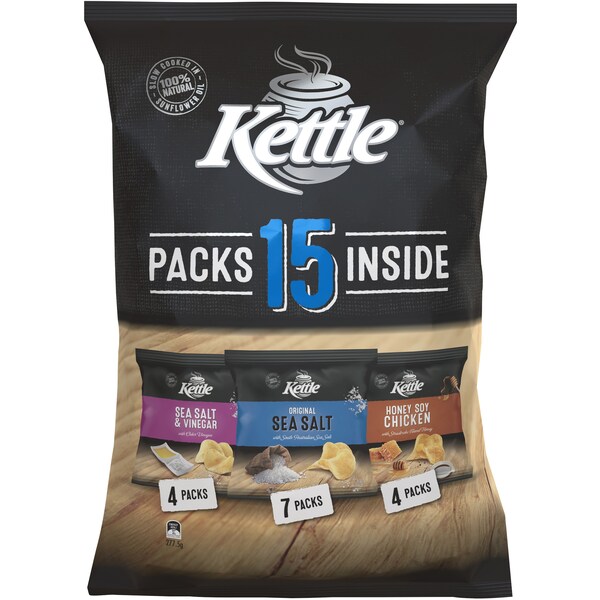 Kettle Multipack Variety 15 Pack
