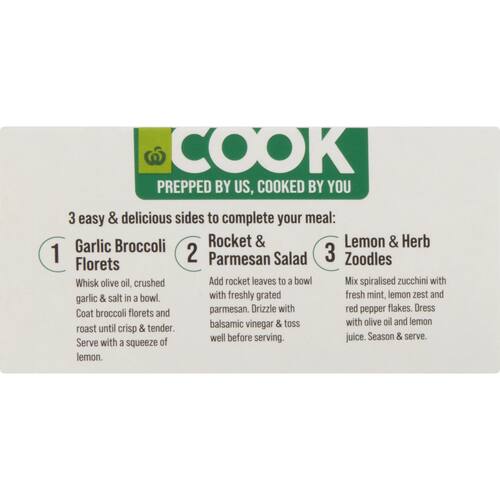 Woolworths Cook Chicken Breasts Wrapped In Prosciutto With Sauce 500g