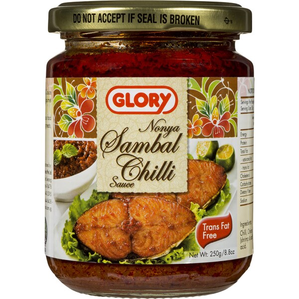 Glory Nonya Sambal Chilli 250g