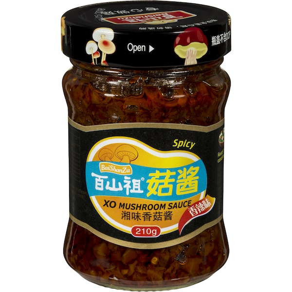 Baishanzu Xo Mushroom Sauce Spicy 210g