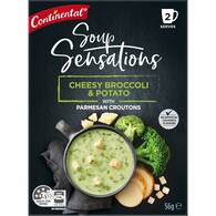 Continental Soup Sensations Cheesy Broccoli & Potato Serves 2