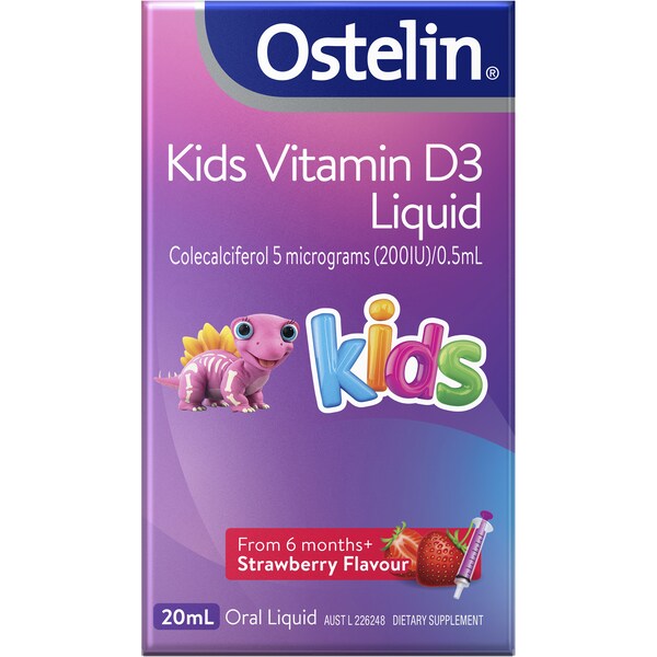 Ostelin Kids Vit d Liq s/Berry Oral Liquid 20ml
