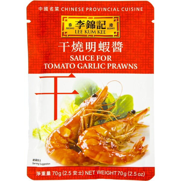 Lee Kum Kee Mos Tomato Garlic Prawn 70g
