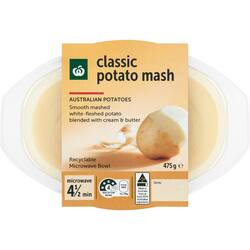 Woolworths Classic Potato Mash 475g