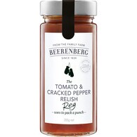 Beerenberg Relish Tomato & Cracked Pepper