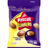 Cadbury Pascall Clinker Milk Chocolate Lollies Snack & Share Bag