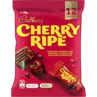 Cadbury Cherry Ripe Dark Chocolate Mini Bars