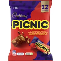 Cadbury Picnic Milk Chocolate Mini Bars