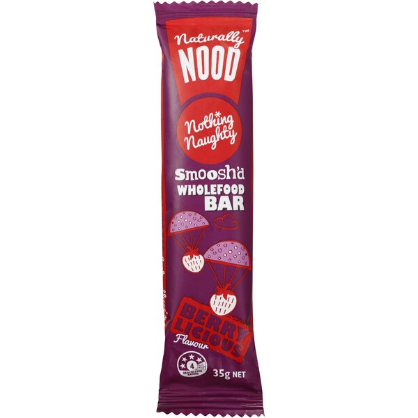 Naturally Nood Bar Berry Licious 35g