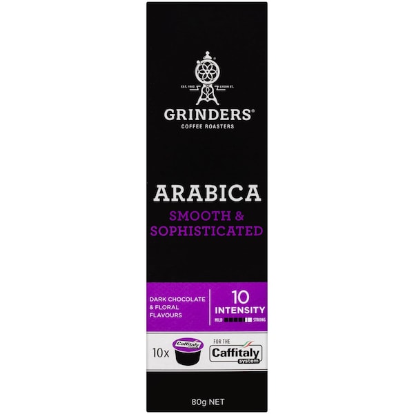 Grinders Coffee Capsules Arabica Caffitaly System 10 Pack