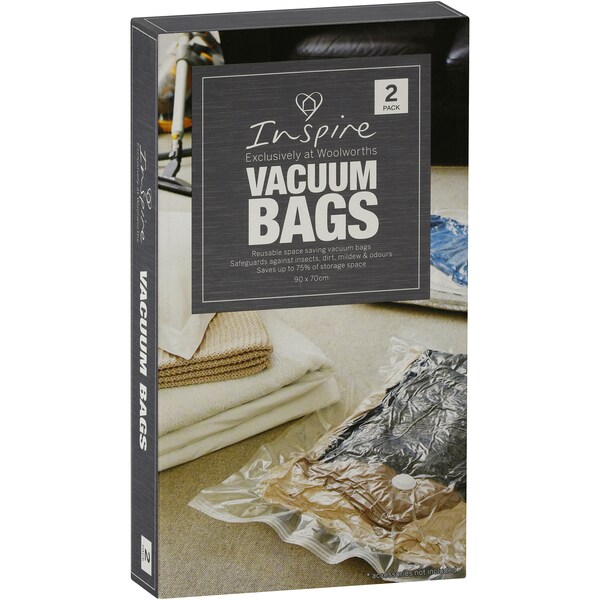 Inspire Vacuum Bag 2 Pack