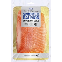 Clearly Clearly Premium Smoked Salmon 100g