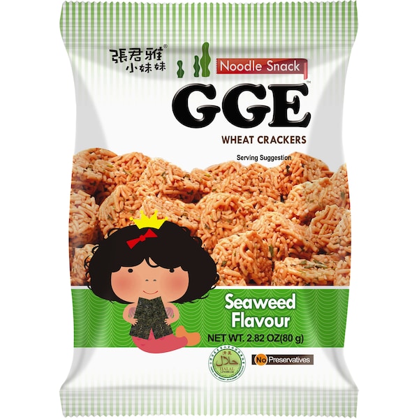 Wei Lih Gge Wheat Noodle Crackers Seaweed 80g
