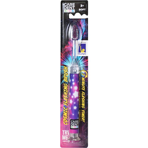 Caredent Cosmic Flashing Toothbrush For Kids Each