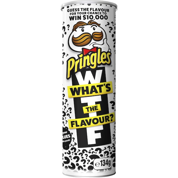 Pringles What's The Flavour Stacked Potato Chips 134g