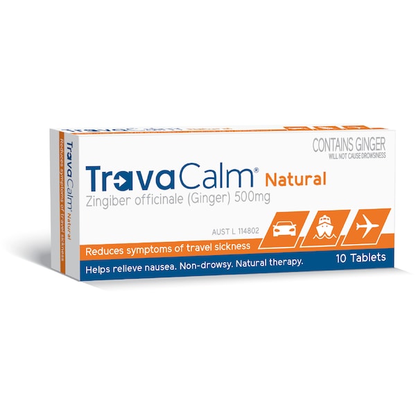 Travacalm Natural Tablets 10 Pack