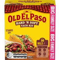 Old El Paso Bulk Hard & Soft Taco Kit Mexican Style
