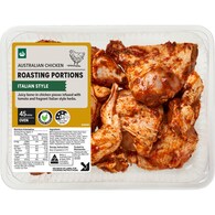 Woolworths Chicken Roasting Portions Italian Style