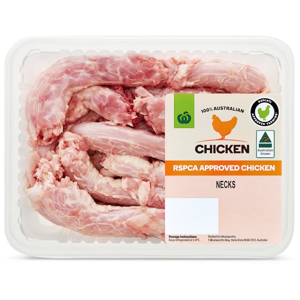 Woolworths RSPCA Approved Chicken Necks 1kg