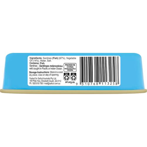 Deep Cove Sardines In Oil 125g bunch