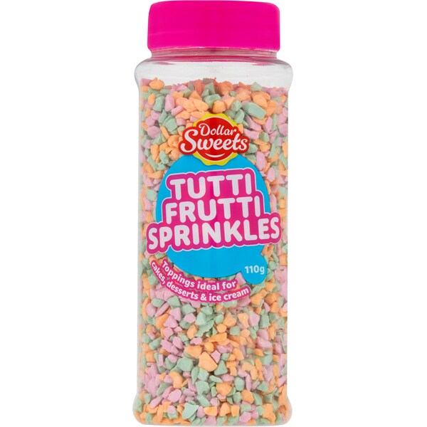 Dollar Sweets Tutti Frutti Sprinkles 110g
