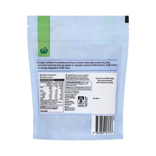 Woolworths Soft and Juicy Apricots 250g bunch