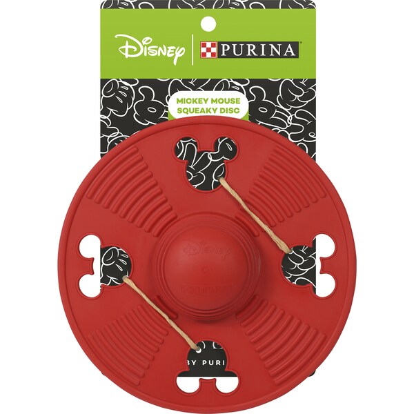 Disney Mickey Mouse Squeaky Disc Dog Toy Each