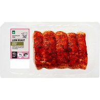 Woolworths Pork Loin Roast With Herbs & Spices