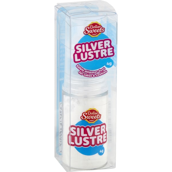 Dollar Sweets Silver Lustre Shimmer Spray 4g