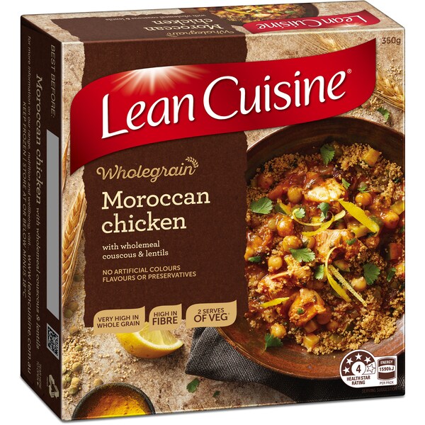 Lean Cuisine Steam Wholegrain Moroccan Chicken 350g