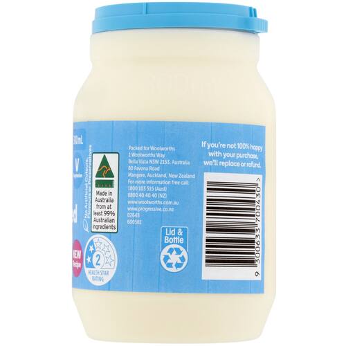 Woolworths Light Thickened Cream 300ml bunch