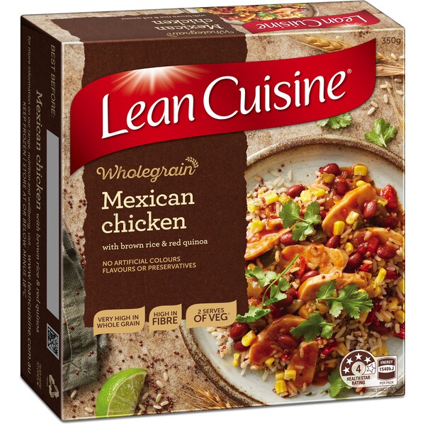 Lean Cuisine Steam Wholegrain Mexican Chicken 350g