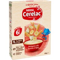 Nestle Cerelac Infant Cereal Multigrain With Banana & Apple