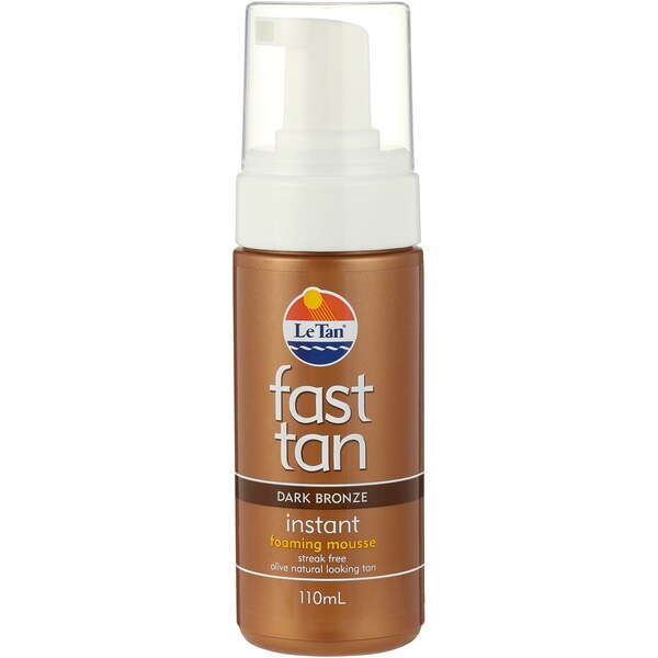 Le Tan Self Tanning Foaming Mousse Dark Bronze 110ml