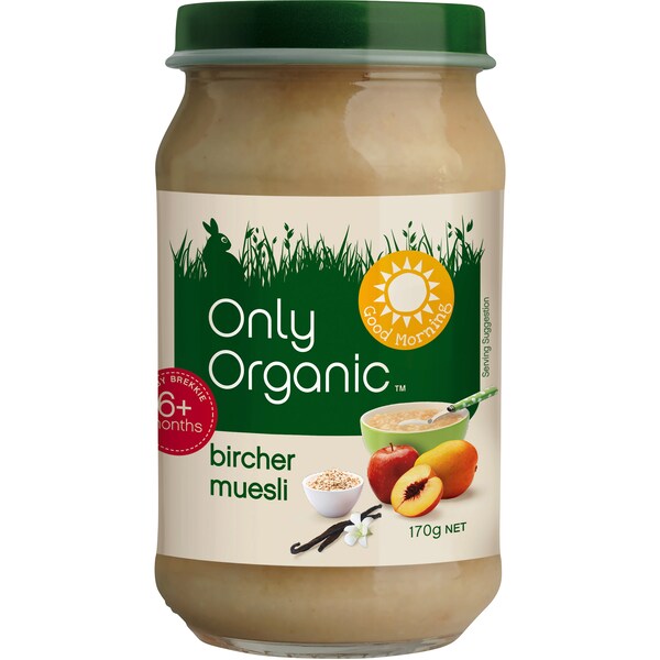 Only Organic Bircher Muesli 6 Months+ 170g