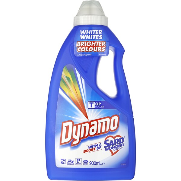 Dynamo Laundry Liquid With Sard Top Loader 900ml
