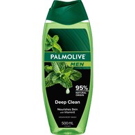Palmolive Men's Body Wash Shower Gel Deep Clean